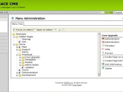 Menu Administration (BIGACE 2.2)