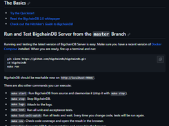 BigchainDB Server Screenshot 1