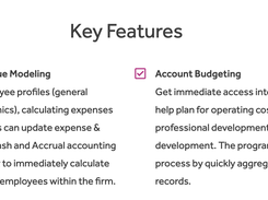 BigHand Budgeting and Forecasting Screenshot 2