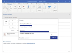 BigHand Metadata Management Screenshot 2