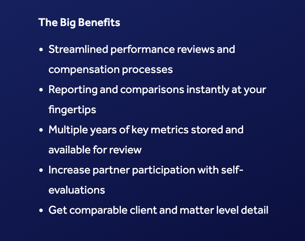 BigHand Partner Performance Screenshot 1