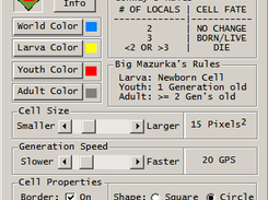 BigMazurkaLife Settings Dialog