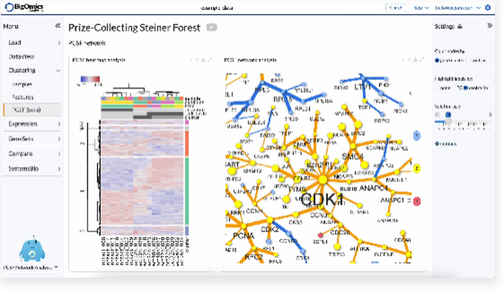 BigOmics Analytics Screenshot 1