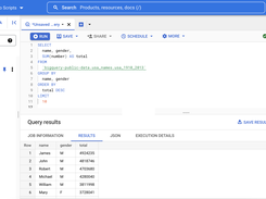 With public datasets, it's easy to get started on BigQuery.