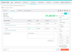 BigTime's invoicing engine supports dozens of industry-standard billing scenarios and enough options to satisfy even your most exacting customer needs.