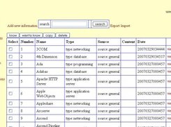 bilin Information/Knowledge Management  Screenshot 1