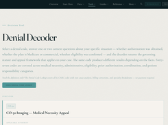 Denial Decoder: Guided Claim Code Information Tool 