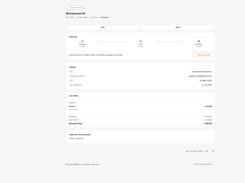Track every invoice from sent to paid, all in one view.