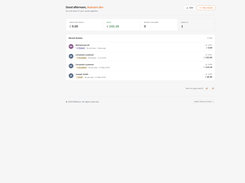 See all your quotes in one place — draft, sent, or approved.