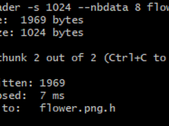 Command line input/output