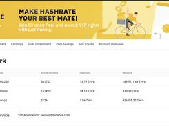 Binance Pool Screenshot 1