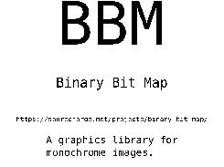 The very first logo I designed for my Binary Bit Map project.