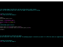 I can load some file types including PPM and do things to them.
