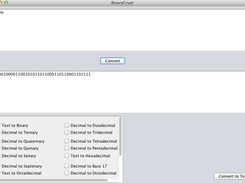 Convert text to binary