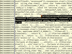 Raw disk search for previous version of file.