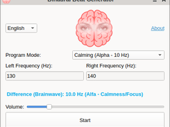 Binaural Beat Generator Screenshot 2