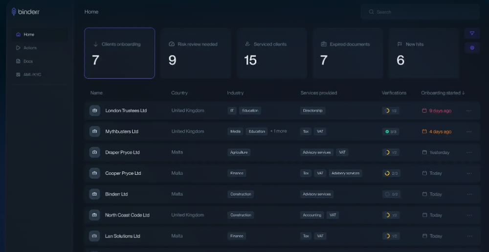Binderr Screenshot 1