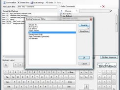 Binding sequence editor