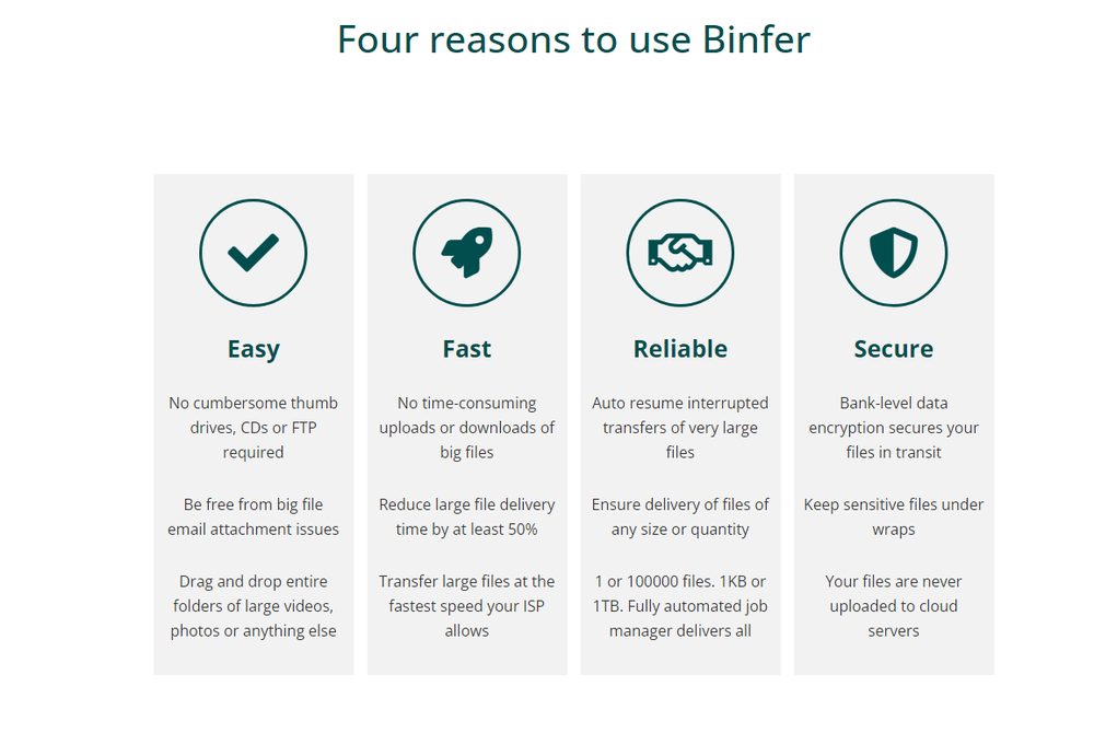 Binfer Screenshot 1