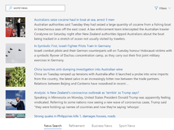 Bing News Search API Screenshot 1