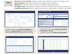 Scheduling tracking