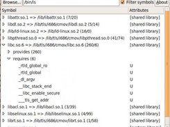 Binscan main window