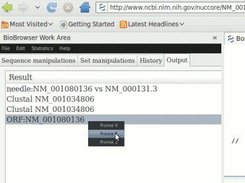 Findin ORFs in nucleic acid sequence