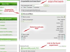 Find experiment