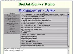 JAVA demo client for JDBC access to life science data