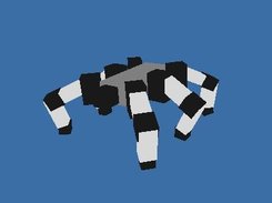 Custom-built Hexapod (Visualisation)