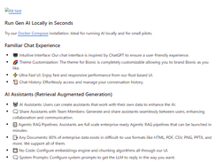 Bionic GPT Screenshot 1