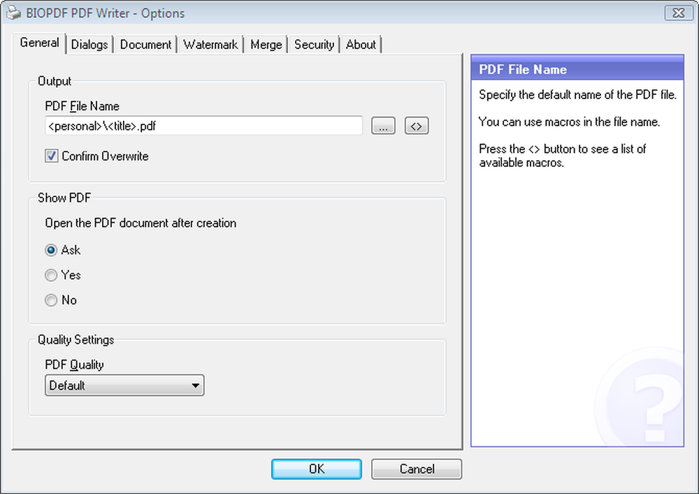 bioPDF Screenshot 1