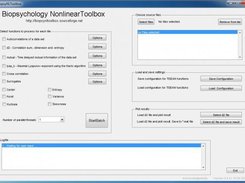 Main window of the biopsyNLToolbox on Windows7