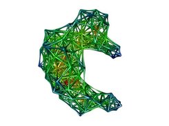 A biospring network model
