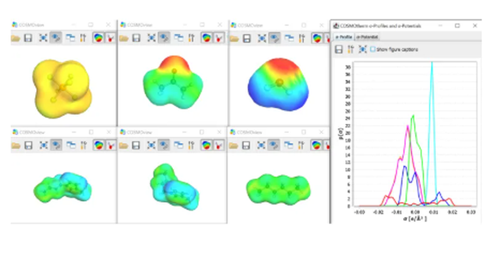 BIOVIA COSMOtherm Screenshot 1