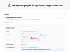 Manage all listings in one place