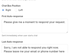 Birdychat-Telegram-live-chat-settings