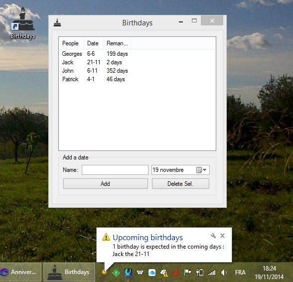 Birthday Reminder Download Sourceforge Net