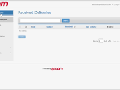 Biscom Secure File Transfer Screenshot 1