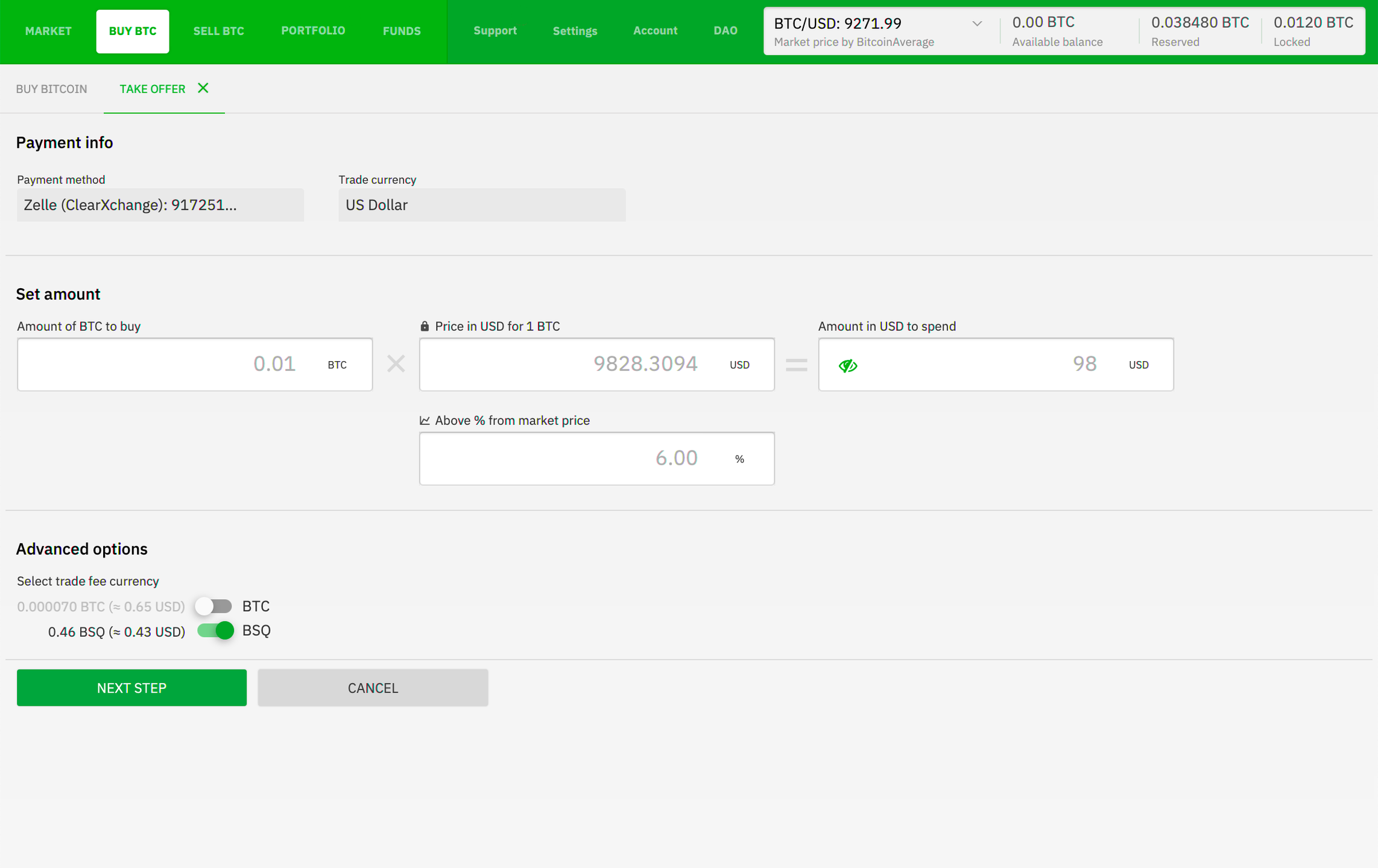 Bisq vs. Hodl Hodl Comparison