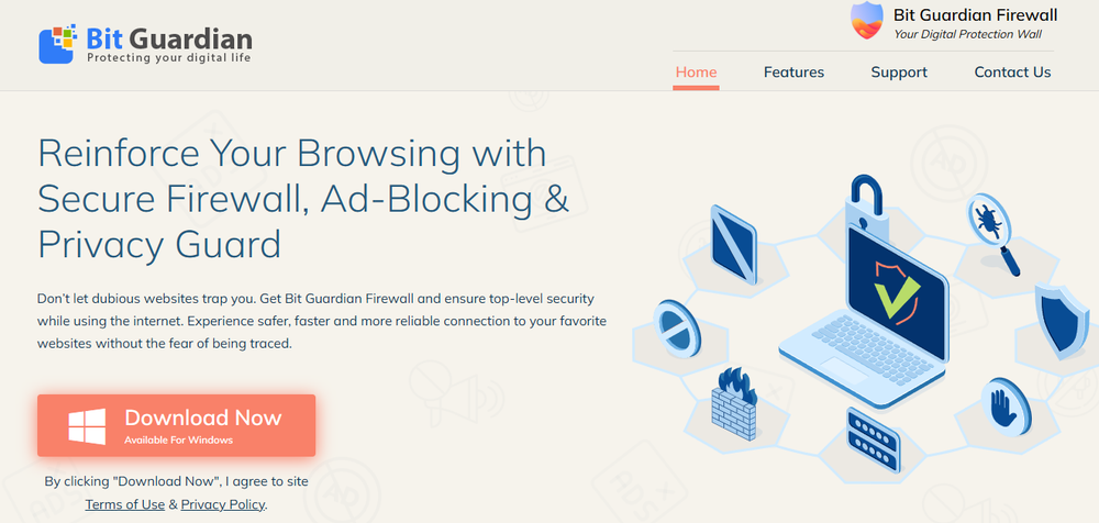 Bit Guardian Firewall Screenshot 1