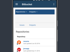 Bitbucket Git Android Screenshot 3