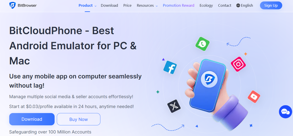 BitCloudPhone Screenshot 1