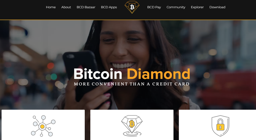 Bitcoin Diamond Screenshot 1