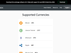 Supported currencies