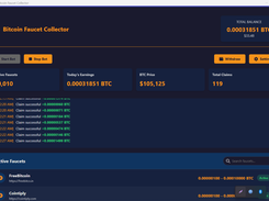 FaucetPay-Bitcoin-Faucet-Collector Screenshot 1