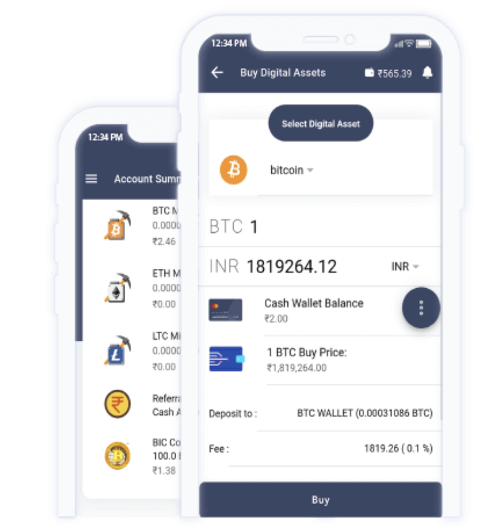 Bitcoin India Screenshot 1