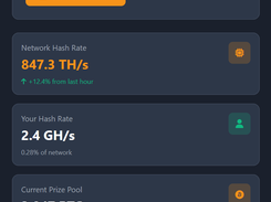 Bitcoin-Mining-Lottery-for-Android Screenshot 1