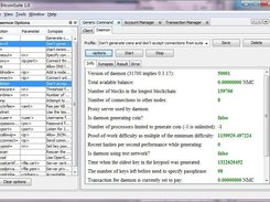 Daemon Options & Info
