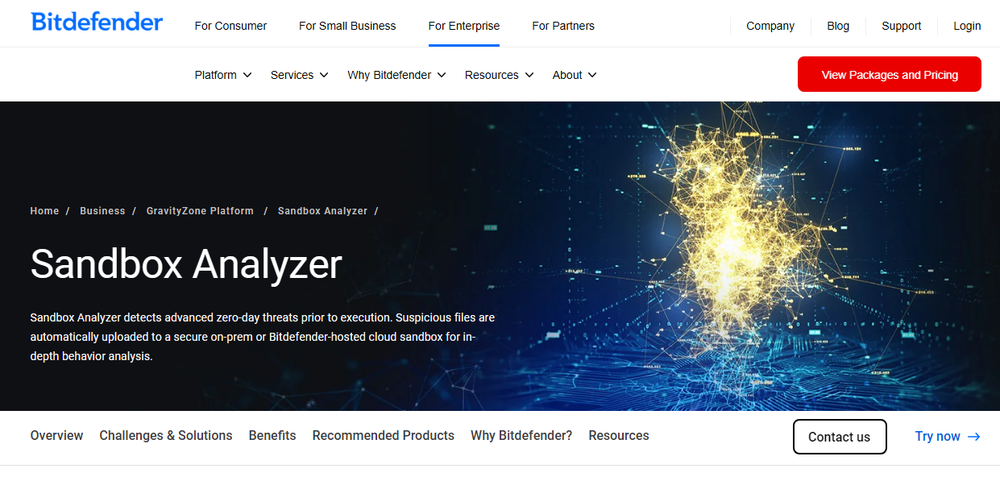 Bitdefender Sandbox Analyzer Screenshot 1